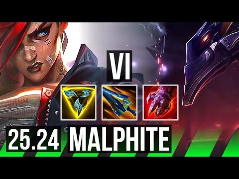 VI vs MALPHITE (JGL) | EUW Master | 25.24