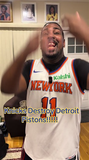 New York Knicks get our first win of the season against the Detroit Pistons!! #knicks #nba #crashout #detroit #pistons