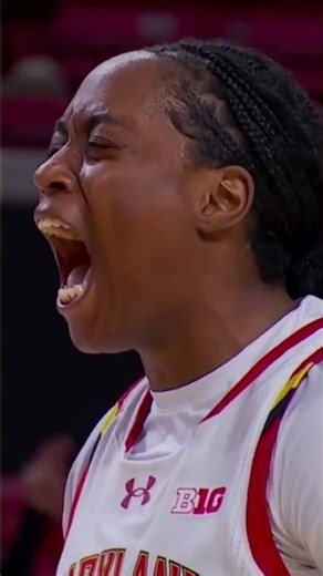 Nunu Agara Maryland Double-Double 22 Points 11 Rebounds 4 Stocks in Win over North Carolina #ncaaw