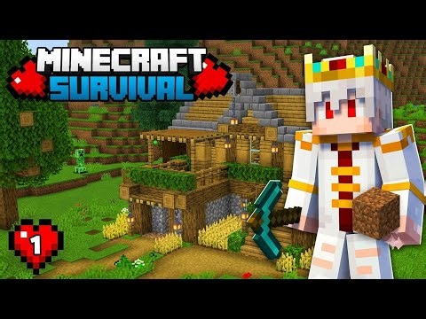 MY PERFECT START IN MINECRAFT SURVIVAL PE🔥 || Minecraft PE Survival Series EP 1