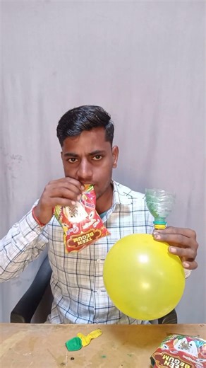 holi colour fog bomb Hack ✅ Science project class 7th #shorts #experiment #trending #youtubeshorts