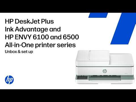 How to unbox & set up | HP ENVY 6100/6500 & HP DeskJet Plus 6100/6500 printers38287804 source