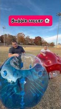 Big behemoth Bubble Soccer ⚽️ 🏈 #sports #game #funny #soccer #bubblesoccer