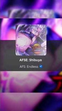 New Update at Anime Fighting Simulator:Endless (JJK 🔵🔴)