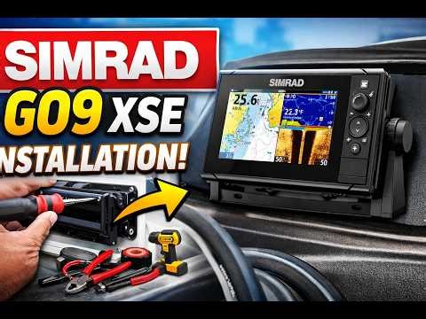 Simrad GO9 XSE Installation Made Easy | Full Boat Electronics Upgrade