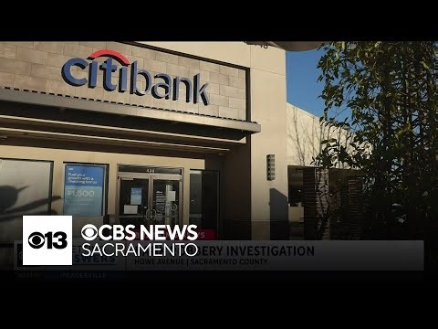 Sacramento police investigate bank robbery on Howe Avenue
