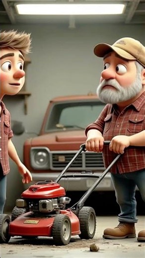 Dad vs. the Mower… Neither One Would Quit 😂 #Shorts #originalmusic #rjjones #originalcountrymusic