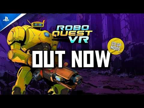 Roboquest VR - Co-op Update Trailer | PS VR2 Games