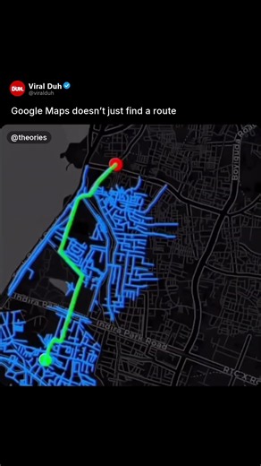 Google Maps doesn’t just find a route