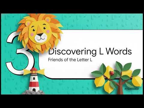 Learn the Letter L | Phonics, Letter Sounds & Vocabulary for Preschoolers