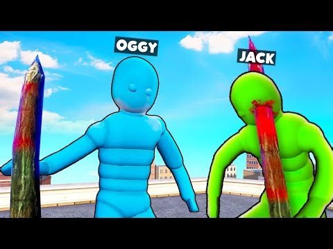 Overgrowth: Npc Wars Ragdoll Fight Between Oggy And Jack