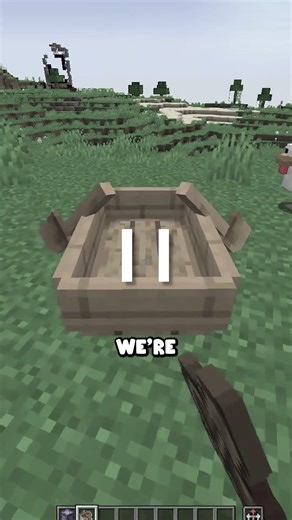 Command Block Places Blocks Under Boat😲