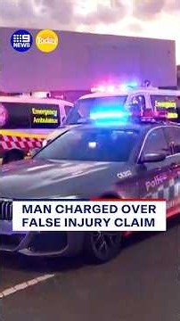 Man charged over false injury claim following Bondi terror attack | 9 News Australia