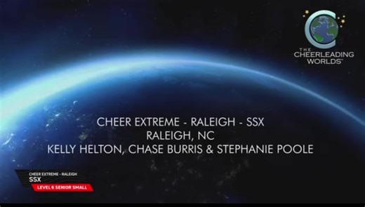 SSX WORLDS DAY 2 FULL ROUTINE #ssx #cheerleadingworlds #smallallgirl #viral #fyp