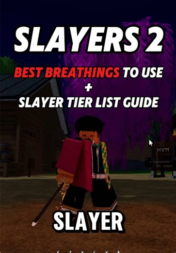 Best Breathings To Use Slayers Tier List Guide | Slayers 2 #slayers2 #projectslayers #roblox #foryou #fyp
