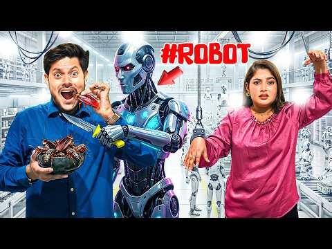২৪ ঘণ্টা Robot আমাদের জীবন নিয়ন্ত্রণ করলো! 😱🤖 | AI Controls Our Life For 24 Hours | Rakib Hossain