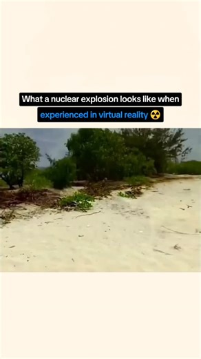 𝗧𝗶𝘃𝗮𝗿𝗼𝗾 — 𝗠𝘂𝗹𝘁𝗶𝘃𝗲𝗿𝘀𝗲 𝗢𝗳 𝗞𝗻𝗼𝘄𝗹𝗲𝗱𝗴𝗲 🌌 on Instagram: "A nuclear explosion experienced in virtual reality delivers a deeply immersive simulation of the blinding flash, extreme heat, and the iconic mushroom cloud formed during a detonation. The fireball expands in an instant, followed by a delayed, thunderous shockwave that tears across the environment. Structures collapse, debris is thrown through the air, and the atmosphere warps with heat, dust, and ash. With full 360-