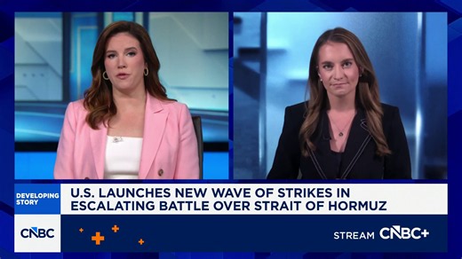 U.S. launches fresh wave of strikes on Iran