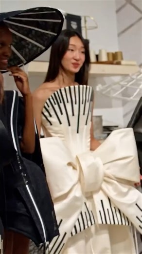 1st finale fitting. Real emotions, real exhaustion. | PROJECT RUNWAY CANADA x CHARLES LU Episode 9: Road to Finale Placement: Top 3 Finalist This was the first time seeing my finale looks come to life on the models. Exciting, terrifying, and emotional all at once. I was already running on fumes at this point, but seeing the garments move made everything feel real. This fitting introduced some of the more relatable pieces in the collection. The orchid-inspired look carries deep meaning for me. Or