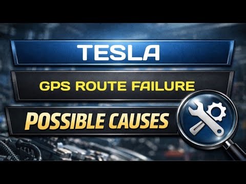 Tesla GPS Navigation Refuses to Load Correct Routes – What Could Be Causing It