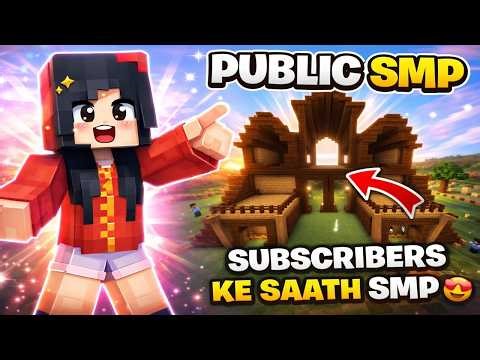 Join Now LIVE 🔴 | FREE JOIN 🔥 #minecraft #smp