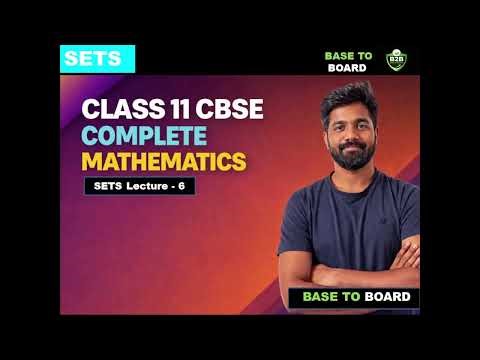 All Types of Venn Diagram Problems 💡 | Class 11 CBSE MATH lecture 6