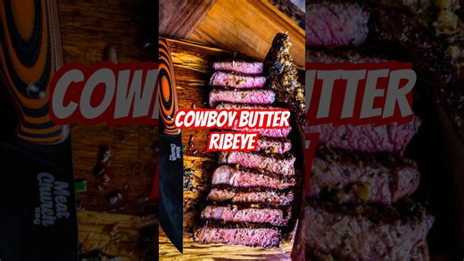 Sear this ultimate tomahawk ribeye and drizzle cowboy butter