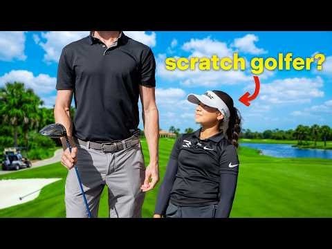 I Played the World's Youngest Scratch Golfer
