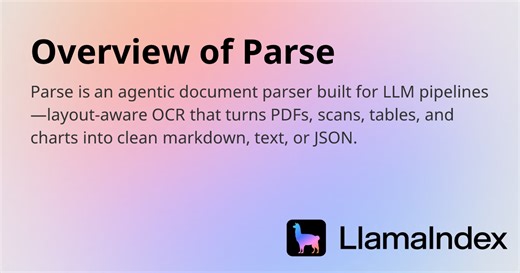 Overview of Parse