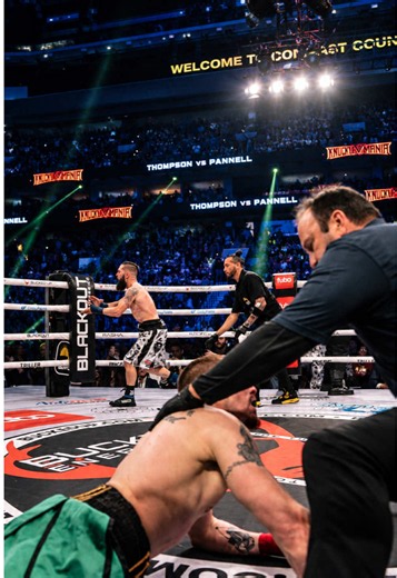 Getting dropped only made TRAVIS THOMPSON more dangerous 😤 He fired right back and knocked his opponent OUT at KNUCKLEMANIA V! BKFC veteran @theanimalbkfc — who fought all the way back at BKFC 1 — returns this Friday at BKFC FIGHT NIGHT BETHLEHEM! #BKFCBETHLEHEM | Saturday | More info ➡️ BKFC.com #BKFC #BareKnuckle #Knockout #KO
