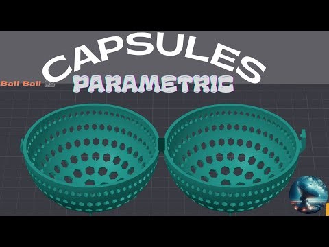 BallBall App: 3D Print Parametric Capsules Instantly