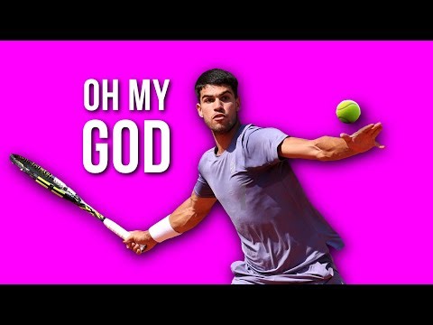 Carlos Alcaraz - 100 Ridiculously Good Forehand Winners in 2025