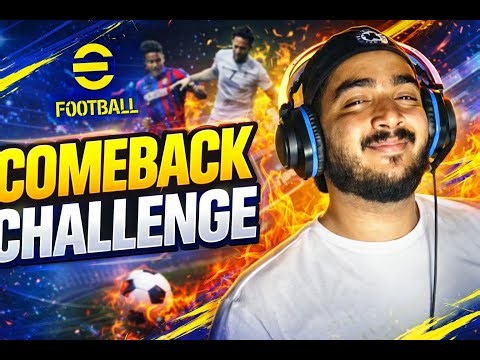 EPIC COMEBACK CHALLENGE 😱🔥 | eFootball PES Gameplay