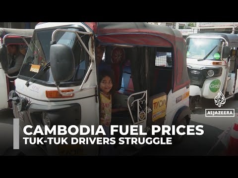 Cambodia's tuk-tuk drivers face fuel shortage and rising prices amid war on Iran