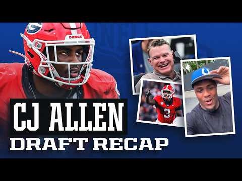 Watch the Moment CJ Allen Was Drafted by the Colts
