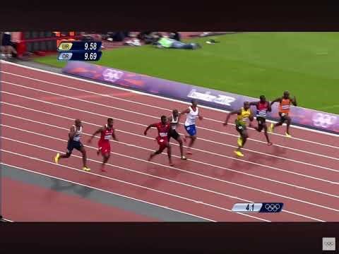 Justin Gatlin, Churandy Martina & Asafa Powell qualify for final - London 2012 Olympics￼