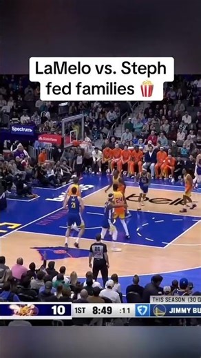LaMelo Ball and Steph Curry on the court together is a hooper's paradise 🔥