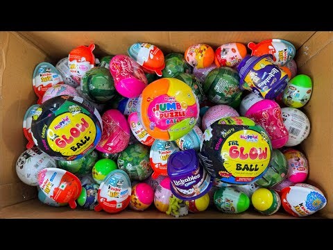 UNBOXING ~ Surprise Eggs And Surprise Balls With Surprises Gifts 🎁 Inside | ASMR