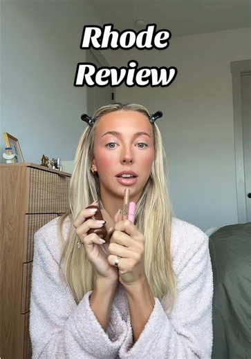 Trying @rhode skin from @Sephora for the first time!! Thoughts? I like🩰🐻 #rhode #sephora #makeup #sephorasquad2027