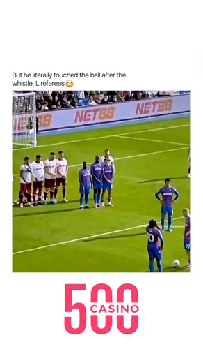 footy on Instagram: "In this video, West Ham United midfielder Lucas Paquetá is involved in a bizarre and viral moment during a Premier League match against Crystal Palace. As Palace prepares to take a free-kick just outside the penalty area, Paquetá is positioned in the defensive wall. However, the moment the referee blows his whistle to signal for the kick to be taken, Paquetá sprints out of the wall, steals the ball from the feet of the Palace players, and attempts to launch an immediate coun