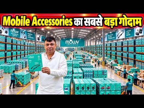 Mobile Accessories wholesale market in delhi | Smart Gadgets market | Gaffar Market delhi