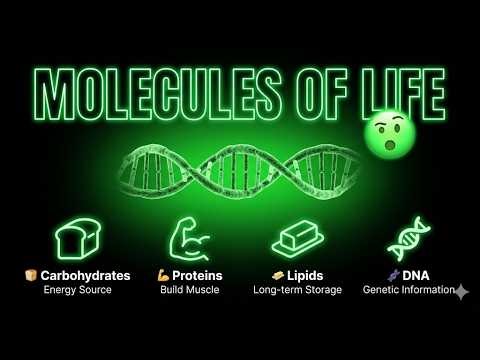Molecules of Life Explained\\\\What Are the Molecules of Life?\\\\Molecules of Life\\\\Biology Made Simple