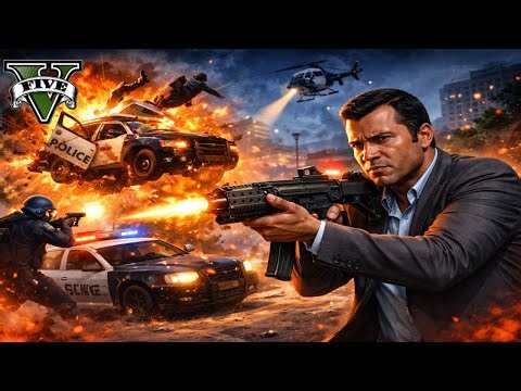 🚗 GTA V Live Gameplay | Police Chase & Action