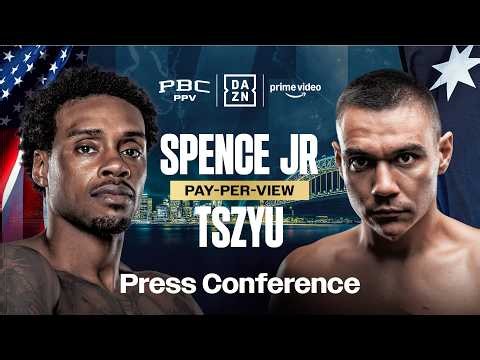 ERROL SPENCE JR VS. TIM TSZYU PRESS CONFERENCE LIVESTREAM
