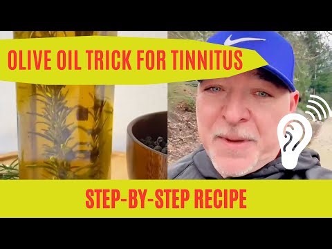 OLIVE OIL TRICK FOR TINNITUS – A MEDITERRANEAN-INSPIRED EAR WELLNESS ROUTINE | OLIVE OIL TRICK