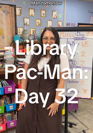 Library Pac-Man Day 32: Best Lost Books Found at Book Return