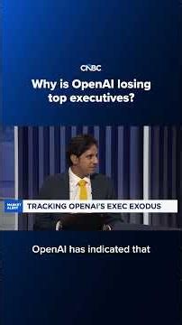 Why is OpenAI losing top executives?