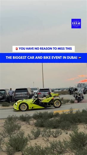#TravelbuzzUAE 🏁 Cancel all your weekend plans and head out to the biggest if it’s kind now happening in Dubai 🇦🇪 Dubai Motor & Bike Week is pulling up 10–11 January at Dubai Studio City - and it’s built for everyone, not just petrolheads. Think roaring 4x4s, custom bikes, stunt & drift action, RC car stands, show builds - plus a dedicated kids’ zone, making it a solid family-friendly weekend plan. Big machines for the grown-ups, mini thrills for the kids, and nonstop energy all around. Wheth