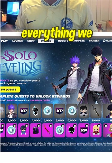 Explore Fortnite's Solo Leveling Collaboration