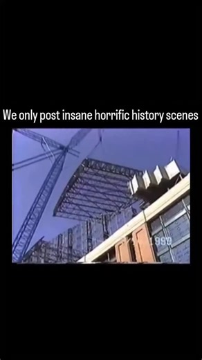😱 on Instagram: "• @_horrifichistory In July 1999, a catastrophic accident occurred during the construction of Miller Park, now known as American Family Field, in Milwaukee. A massive crawler crane called “Big Blue,” one of the largest land-based cranes in the world, was lifting a 450-ton roof section when it suddenly collapsed. The failure happened mid-lift, sending the enormous steel structure crashing to the ground. Three ironworkers—Jeffrey Wischer, William DeGrave, and Jerome Starr—were ki